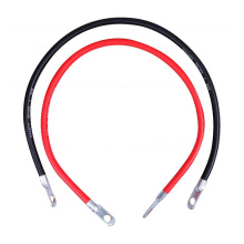 High Quality 4AWG Black Pure Copper Auto Battery Cable Inverter Connection Booster Cable